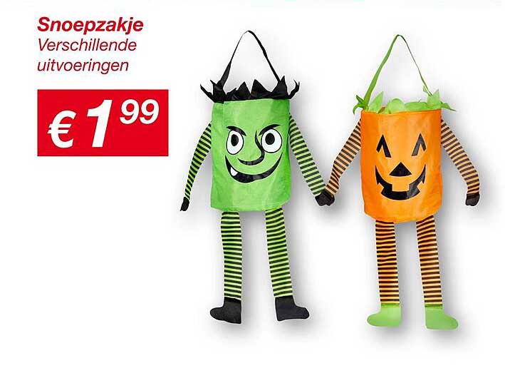 Snoepzakje Verschillende uitvoeringen