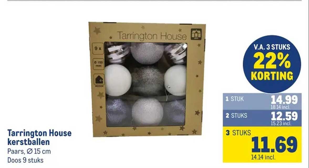 Tarrington House kerstballen