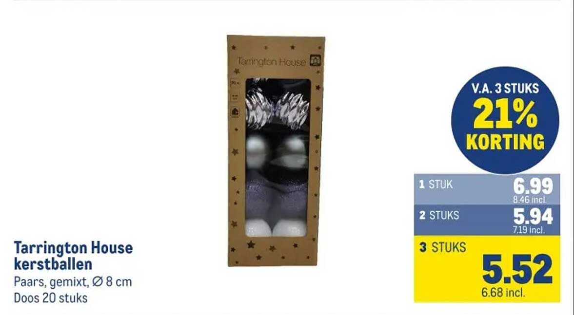 Tarrington House kerstballen