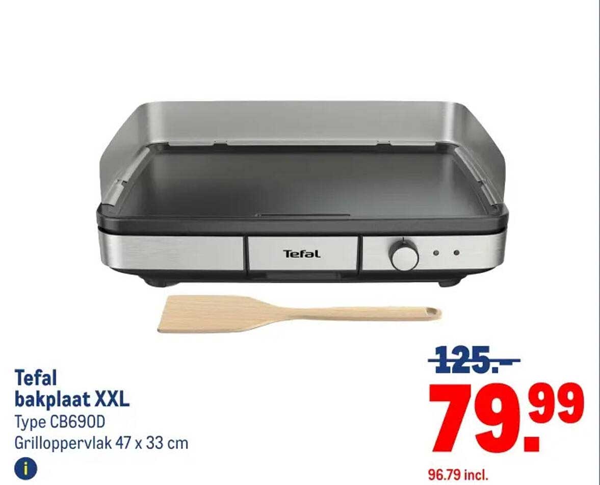 Tefal bakplaat XXL