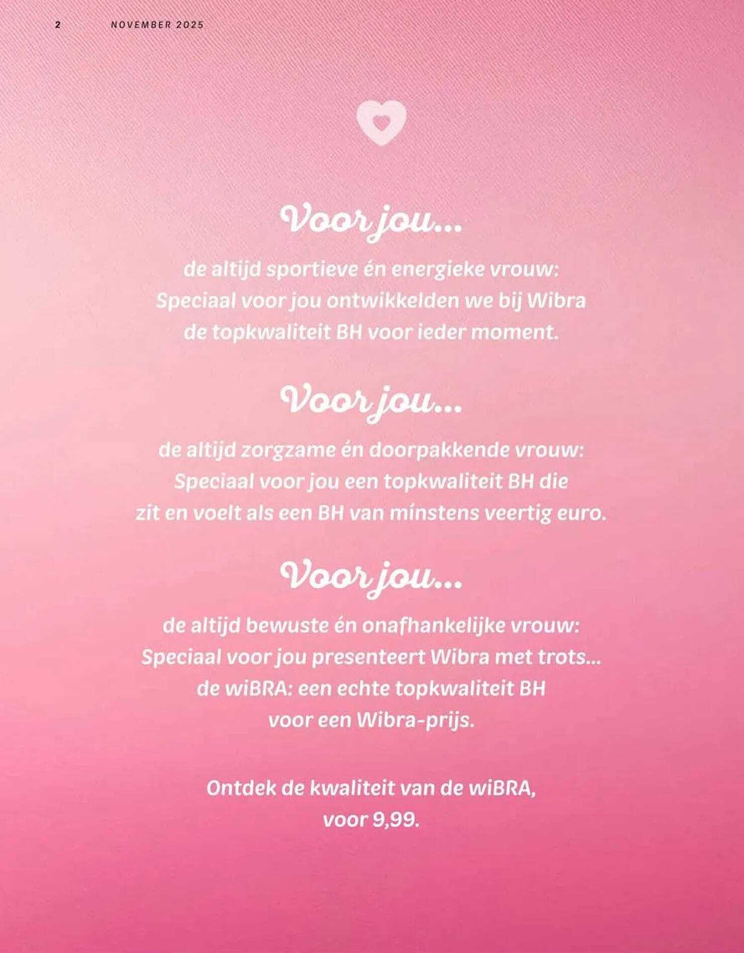 Topkwaliteit BH voor een Wibra-prijs