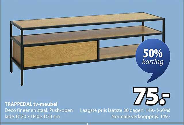 TRAPPEDAL tv-meubel