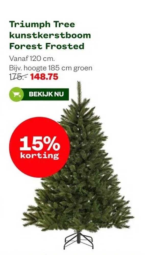 Triumph Tree kunstkerstboom Forest Frosted