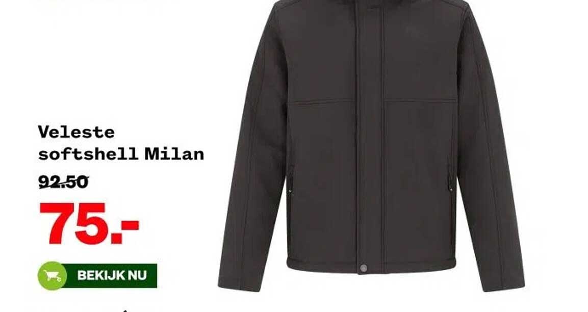 Veleste softshell Milan