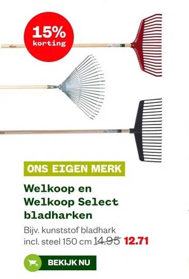 Welkoop en Welkoop Select bladharken