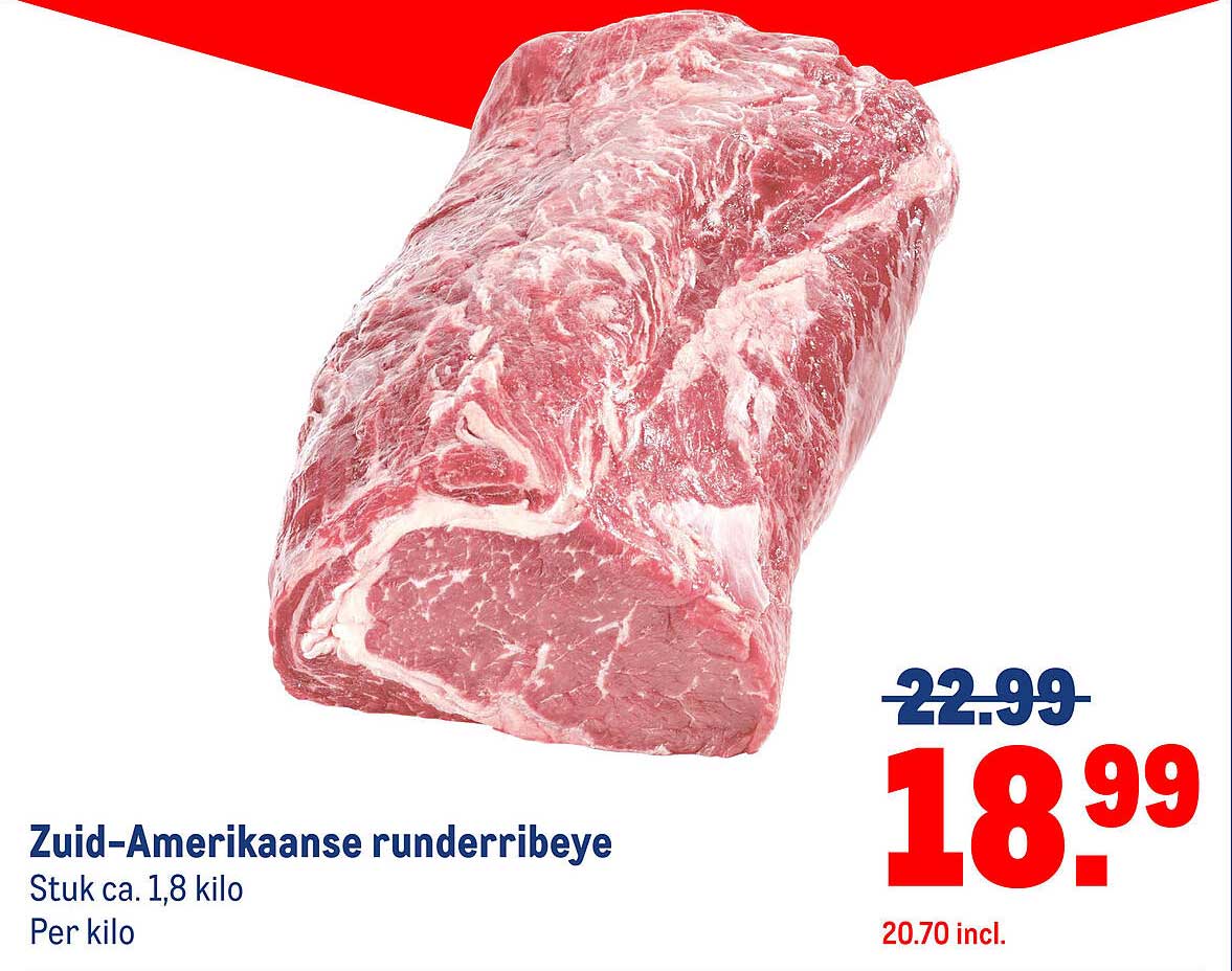 Zuid-Amerikaanse runderibeye