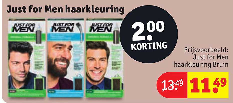 Just for Men haarkleuring