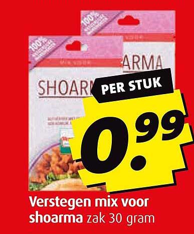 Verstegen mix voor shoarma