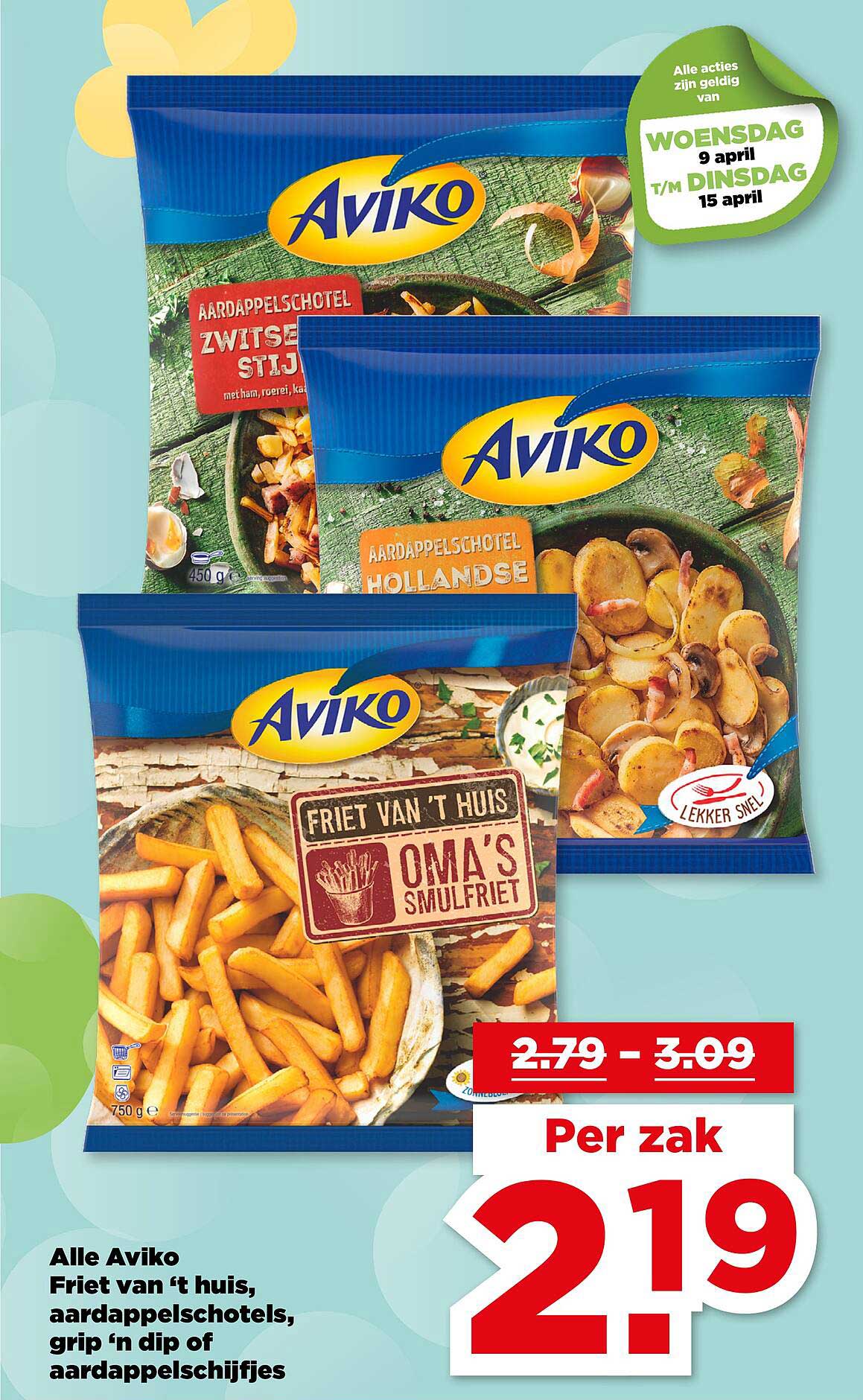 Alle Aviko Friet Van 'T Huis, Aardappelschotels, Grip 'N Dip Of ...