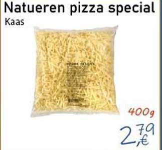 Natueren pizza special Kaas