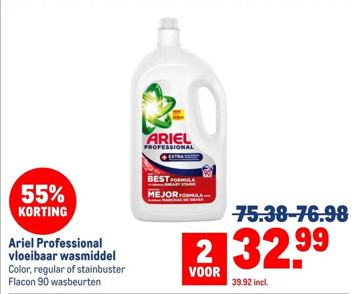 Ariel Professional vloeibaar wasmiddel