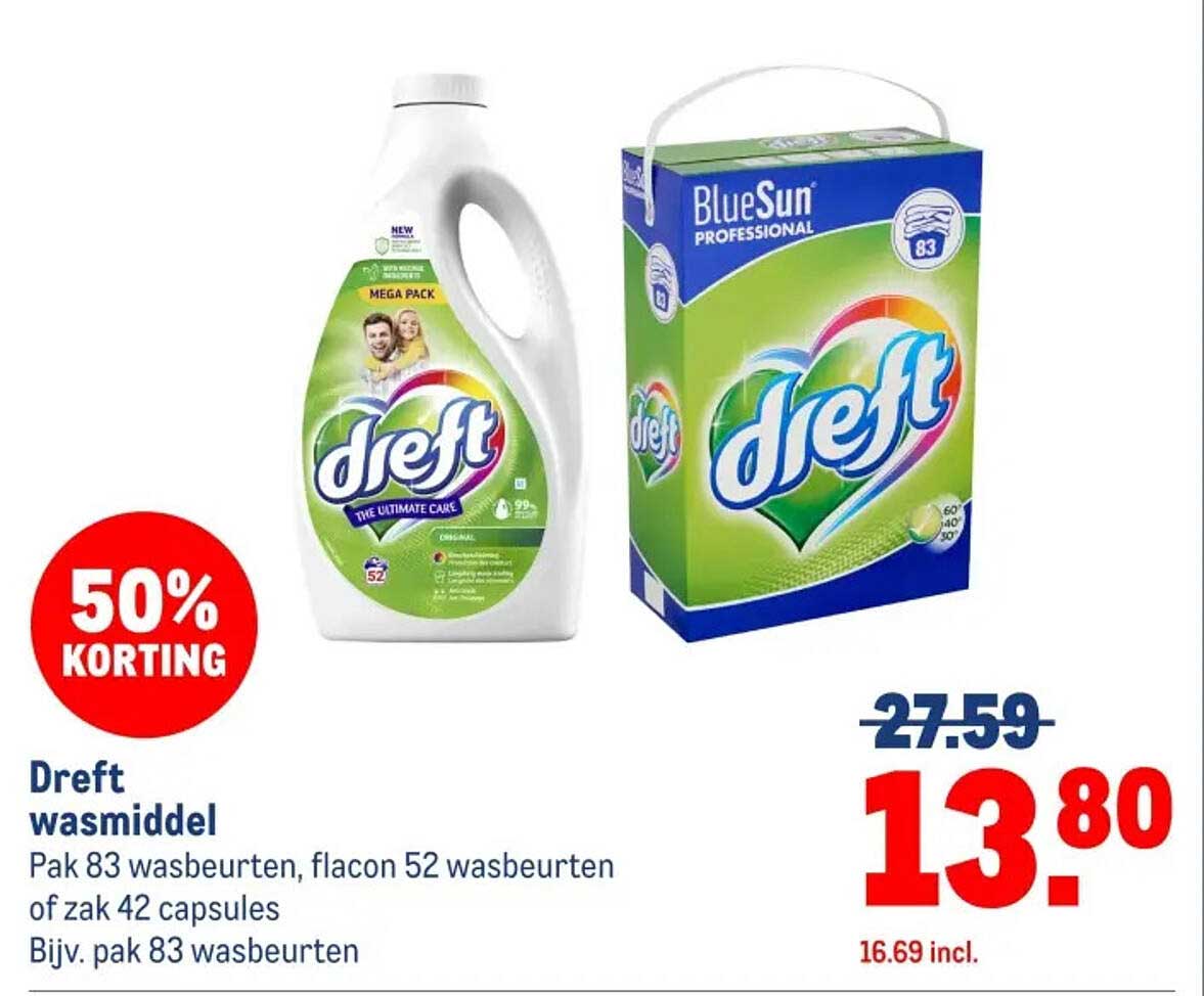 Dreft wasmiddel