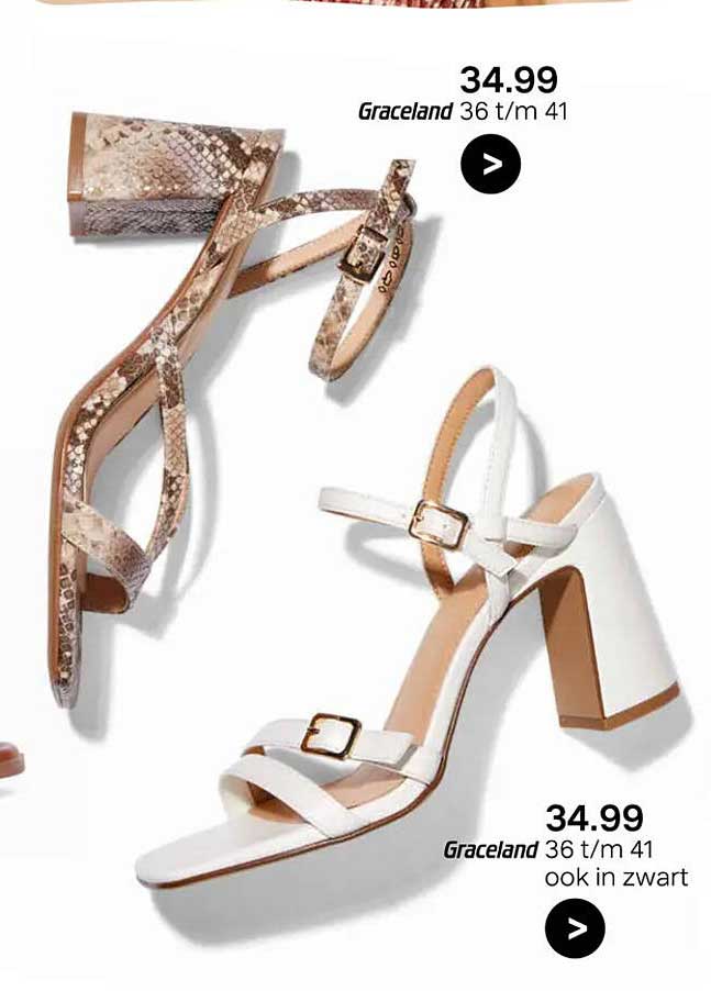 Graceland sandalen 34.99