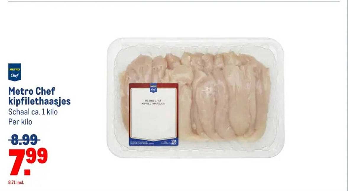 Metro Chef kipfilethaasjes