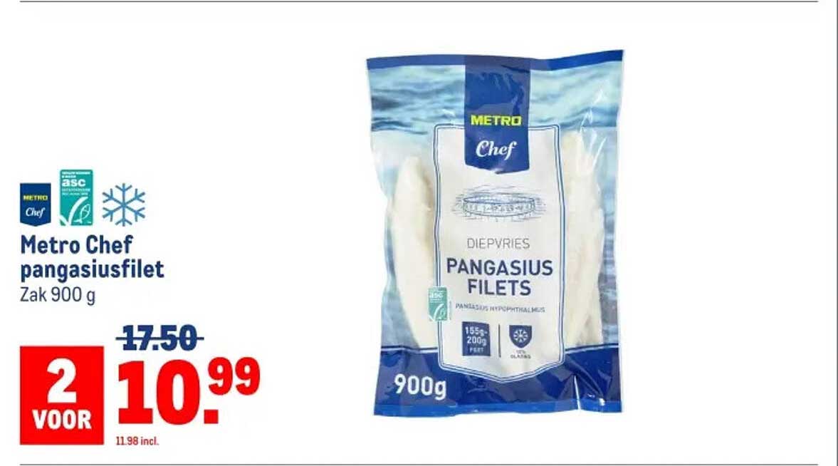 Metro Chef pangasiusfilet
