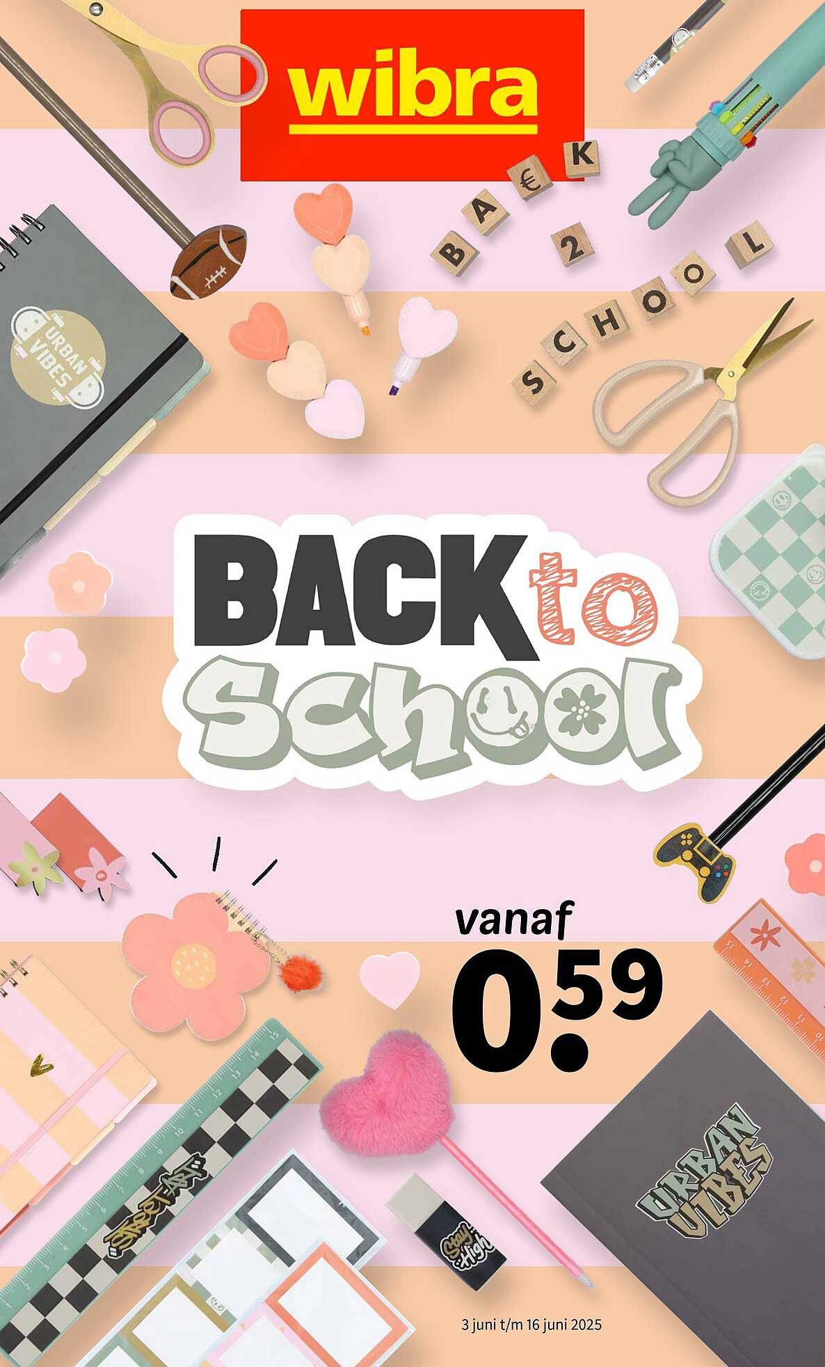 BACK to SCHOOL vanaf 0,59