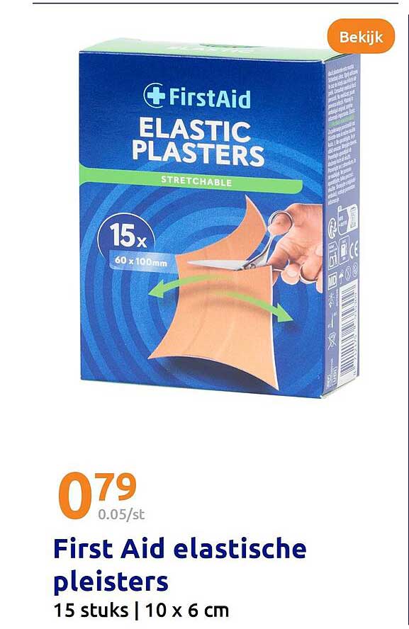 First Aid elastische pleisters