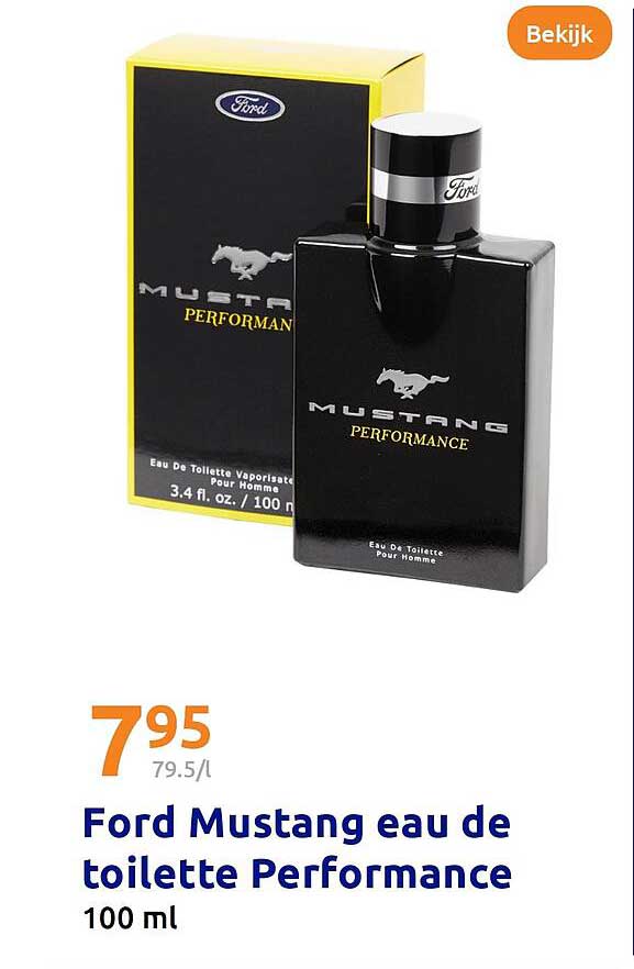 Ford Mustang eau de toilette Performance