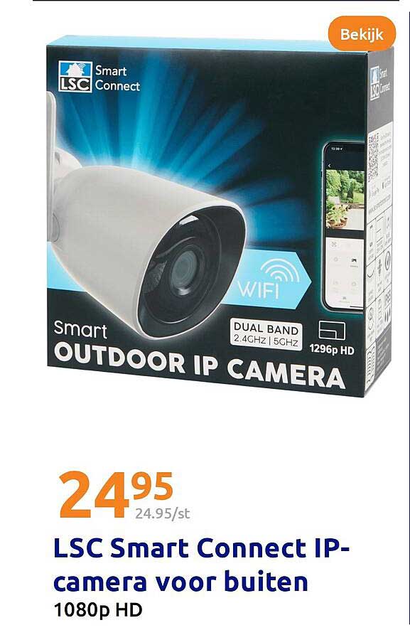 LSC Smart Connect IP-camera voor buiten