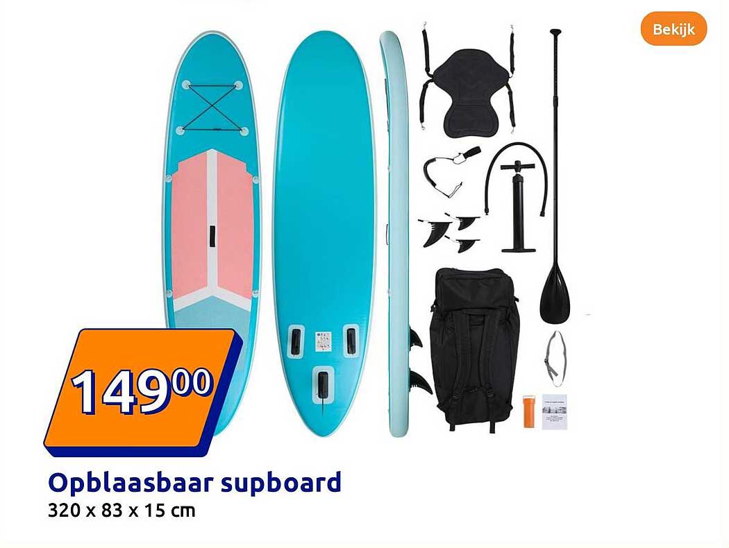 Opblaasbaar supboard
