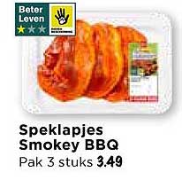 Speklapjes Smokey BBQ