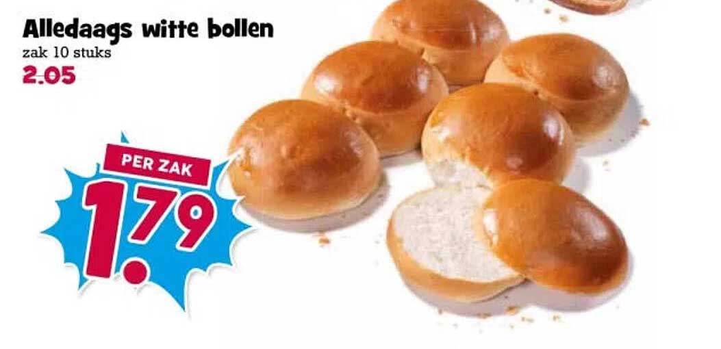 Alledaags witte bollen