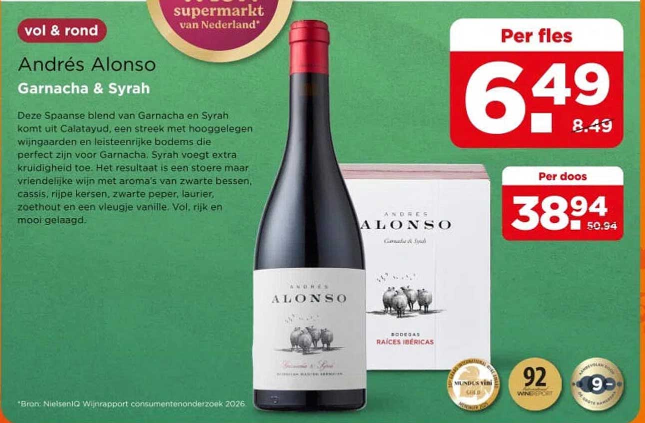 Andrés Alonso Garnacha & Syrah