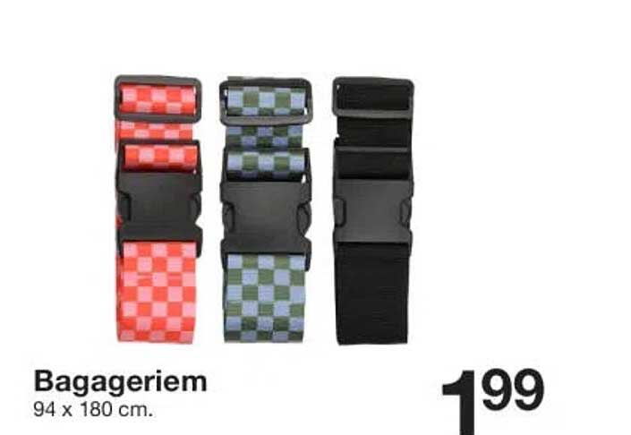 Bagageriem 94 x 180 cm.
