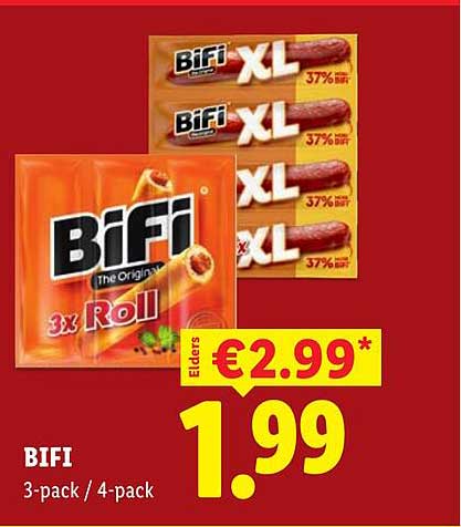 BIFI 3-pack / 4-pack