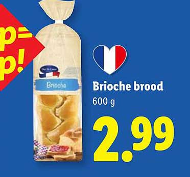 Brioche brood 600 g
