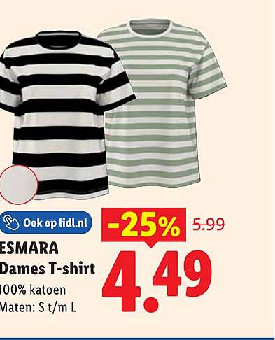 ESMARA Dames T-shirt