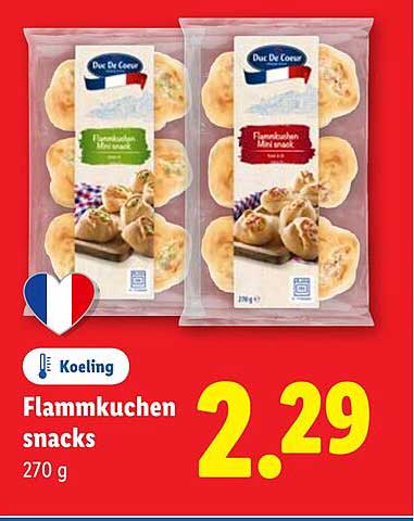 Flammkuchen snacks