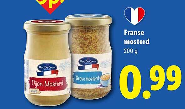 Franse mosterd 200 g