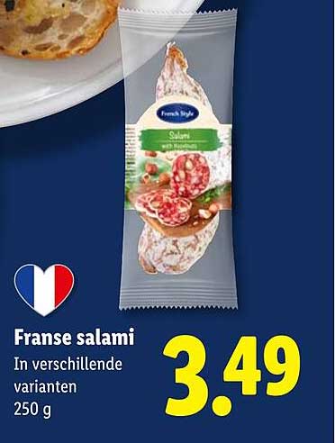 Franse salami