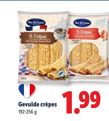 Gevulde crêpes