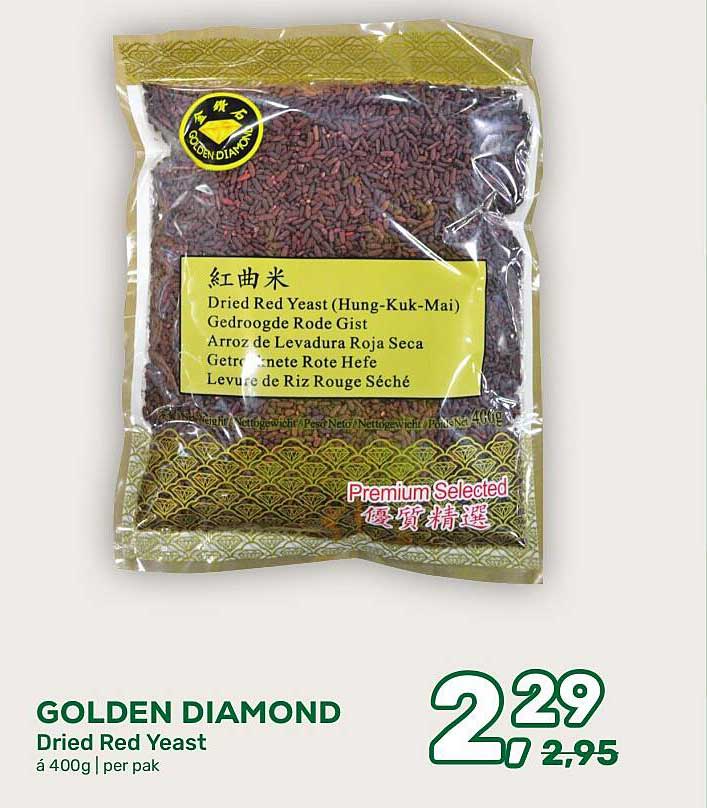 GOLDEN DIAMOND Dried Red Yeast