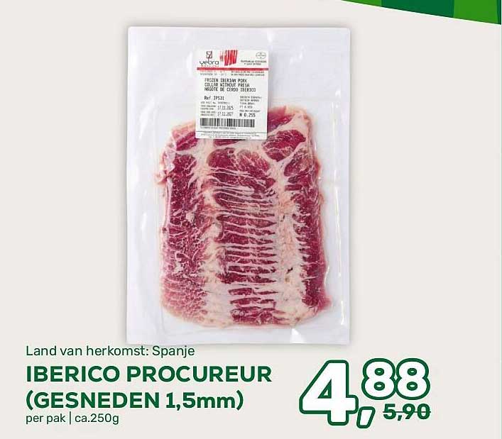 IBERICO PROCUREUR (GESNEDEN 1,5mm)