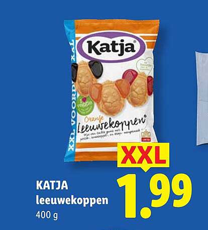 KATJA leeuwenkoppen 400 g