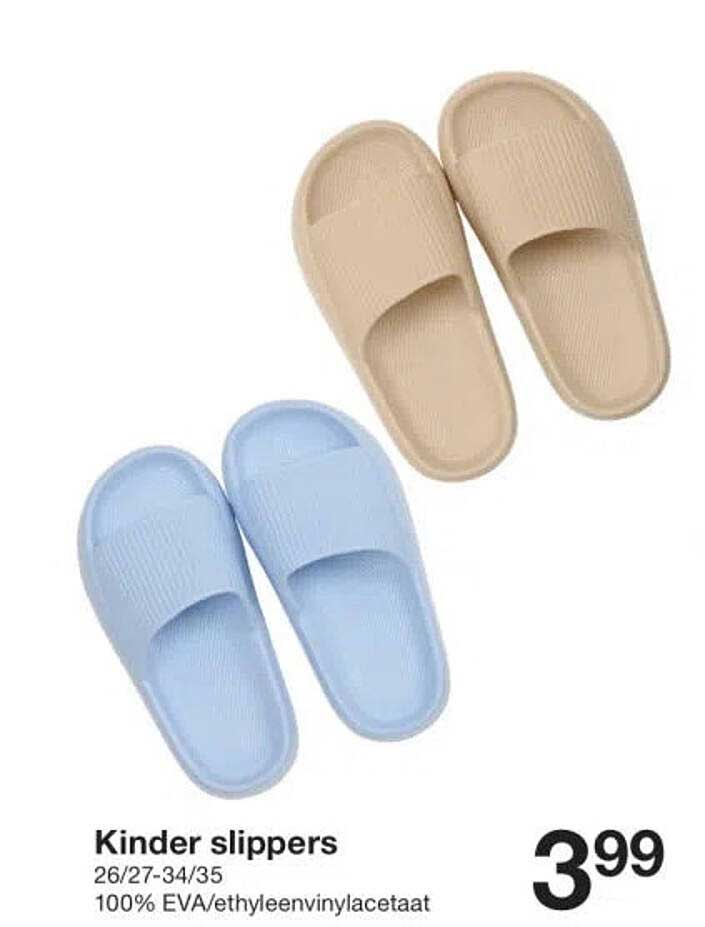 Kinder slippers
