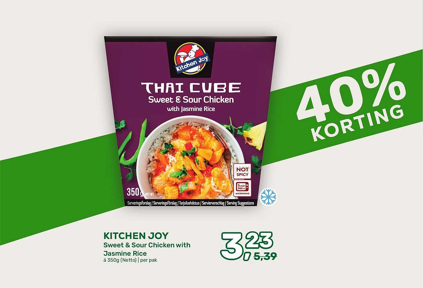 KITCHEN JOY Sweet & Sour Chicken with Jasmine Rice