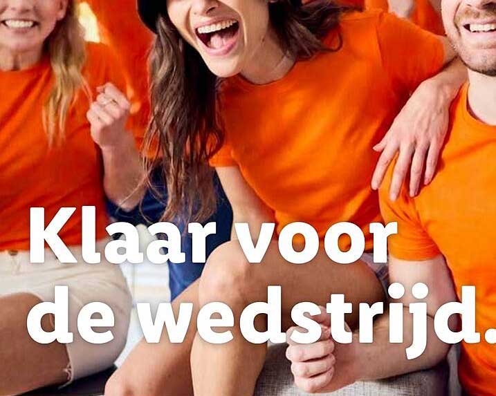 Klaar voor de wedstrijd