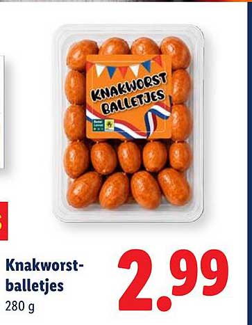 Knakworst-balletjes