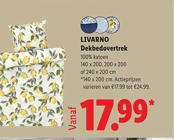 LIVARNO Dekbedovertrek