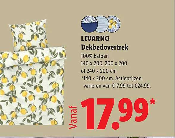 LIVARNO Dekbedovertrek