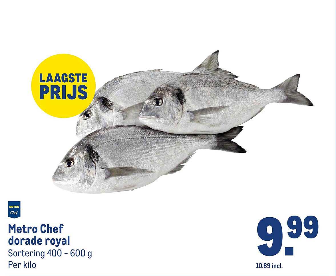 Metro Chef dorade royal