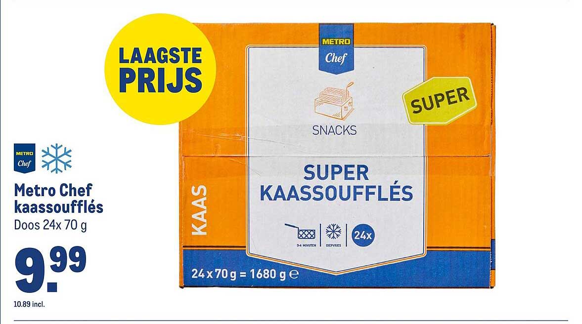 Metro Chef kaassoufflés