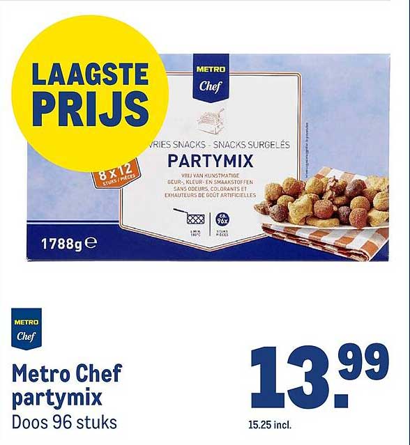Metro Chef partymix
