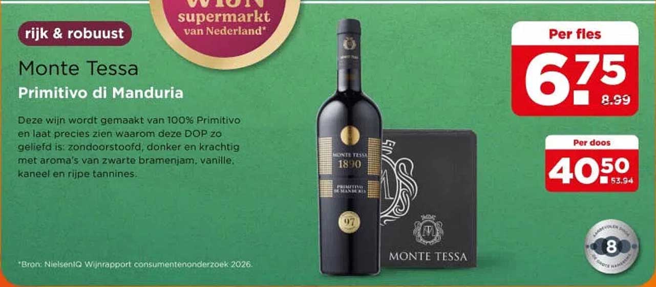 Monte Tessa Primitivo di Manduria