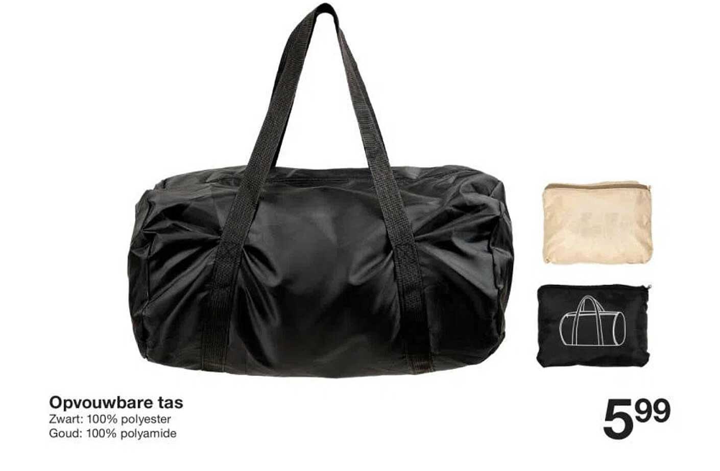 Opvouwbare tas