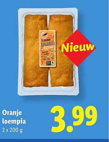 Oranje loempia